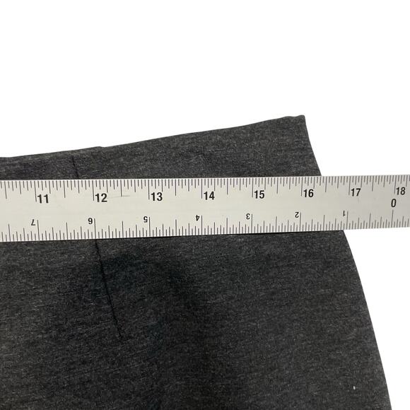 J. Jill Pencil Skirt Women's Size Medium Petite Stretch Viscose Blend Gray - Picture 4 of 6